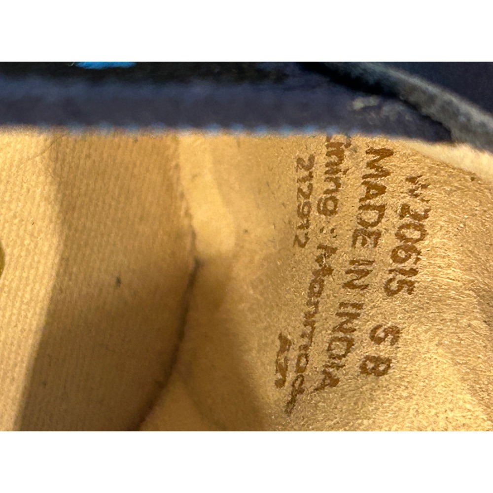Cole Haan‎ Women Navy Blue Leopard Print Espadrille Flats Shoes Size 5B - Picture 6 of 6